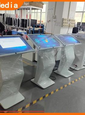 2寸卧式触摸一体机/电容触控K型立式/黑白色电脑/安卓借书查询机