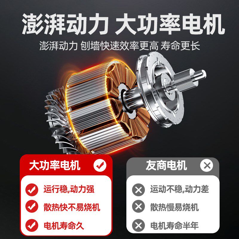 新款刨墙机大功率无死角铲墙粗刨机混凝土白灰墙翻新铲腻子神器