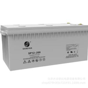 圣阳蓄电池12V200AH圣阳SP12-200基站通信电源免维护蓄电池