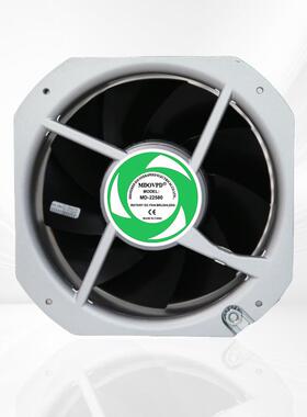 AC22580散热风扇防水220V充电桩外转铁叶大风量耐高温工业风扇