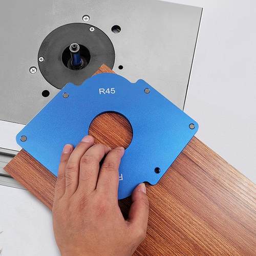 木工圆弧定位模板修边机木工圆角R角模板半圆角定位板