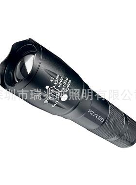 led可调焦254NM265NM270NM298NM300NM305NM310NM紫外强光UV手电筒