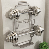 枪灰锅盖架壁挂式 免打孔厨房置物架菜板砧板收纳架子挂架收纳神器