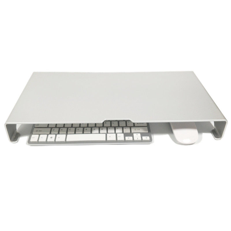 显示器增高架笔记本电脑屏幕架子桌面键盘收纳架一体机多功能底座