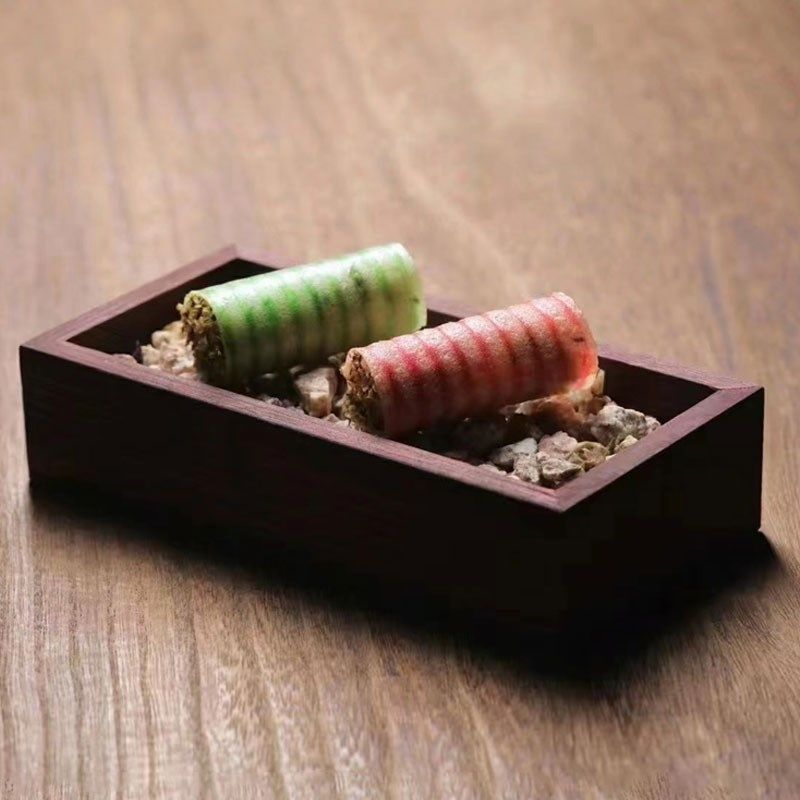 中式长方形原木食盒创意餐厅餐具特色菜方盒盛器托盘拼盘盒料理盒,餐饮具,盘,淘宝优惠券,粉丝福利购,淘宝优惠卷