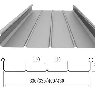广东铝镁锰合金金属屋面瓦铝合金支座抗风夹具防坠落系统锁边机