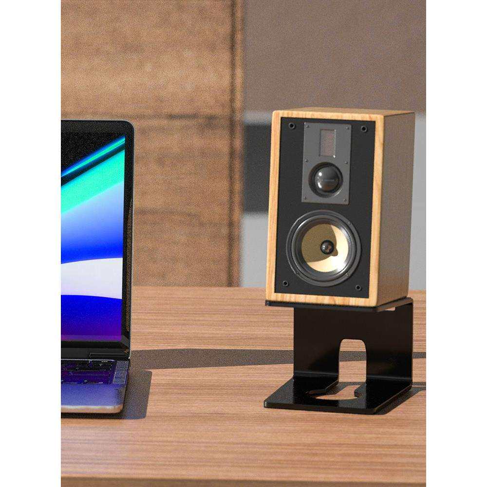 电脑HIFI音箱支架桌面加厚家庭影院音箱架书架箱返听台式音响架子