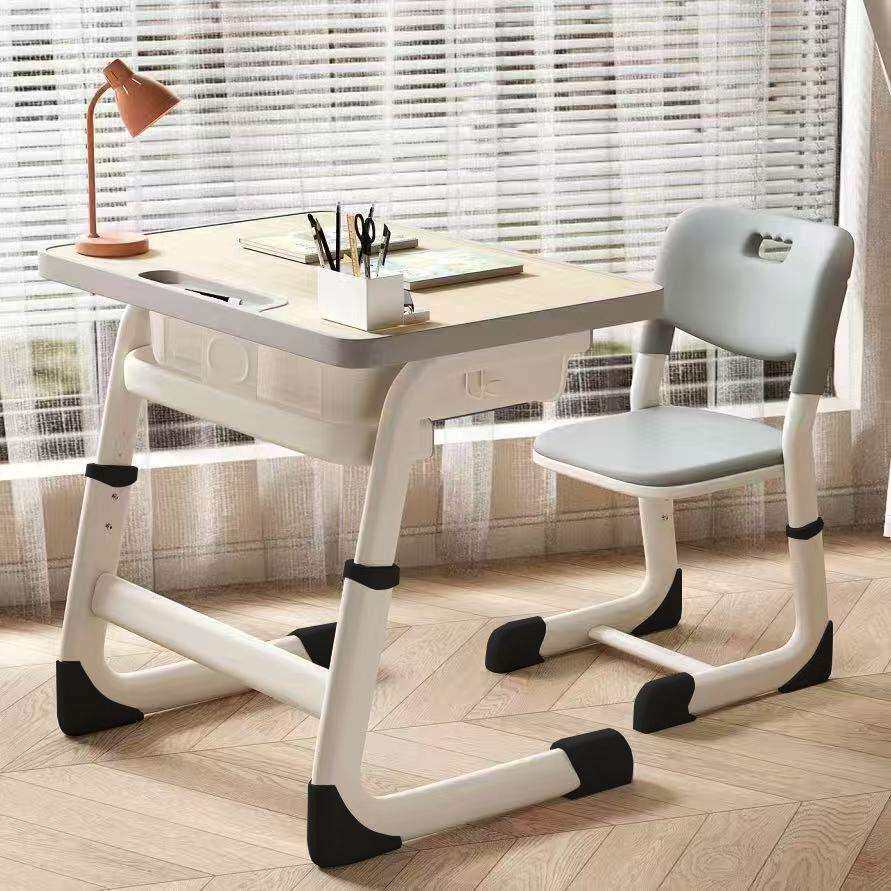 学习课桌椅中小学生可升降椅子辅导班桌椅家用儿童写字书桌免安装