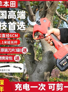 德国进口日本进口电动剪刀果树修枝剪强力电剪刀剪树枝电剪子剪枝