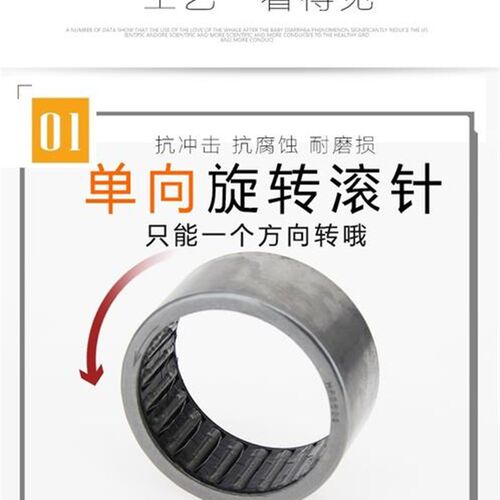 单向滚针轴承HF0306/0406/0612/0812/1012/1216/1616/1816/2016