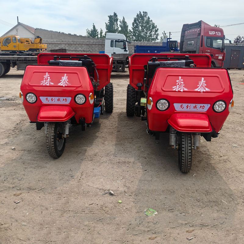 农用柴油三轮车建筑工地