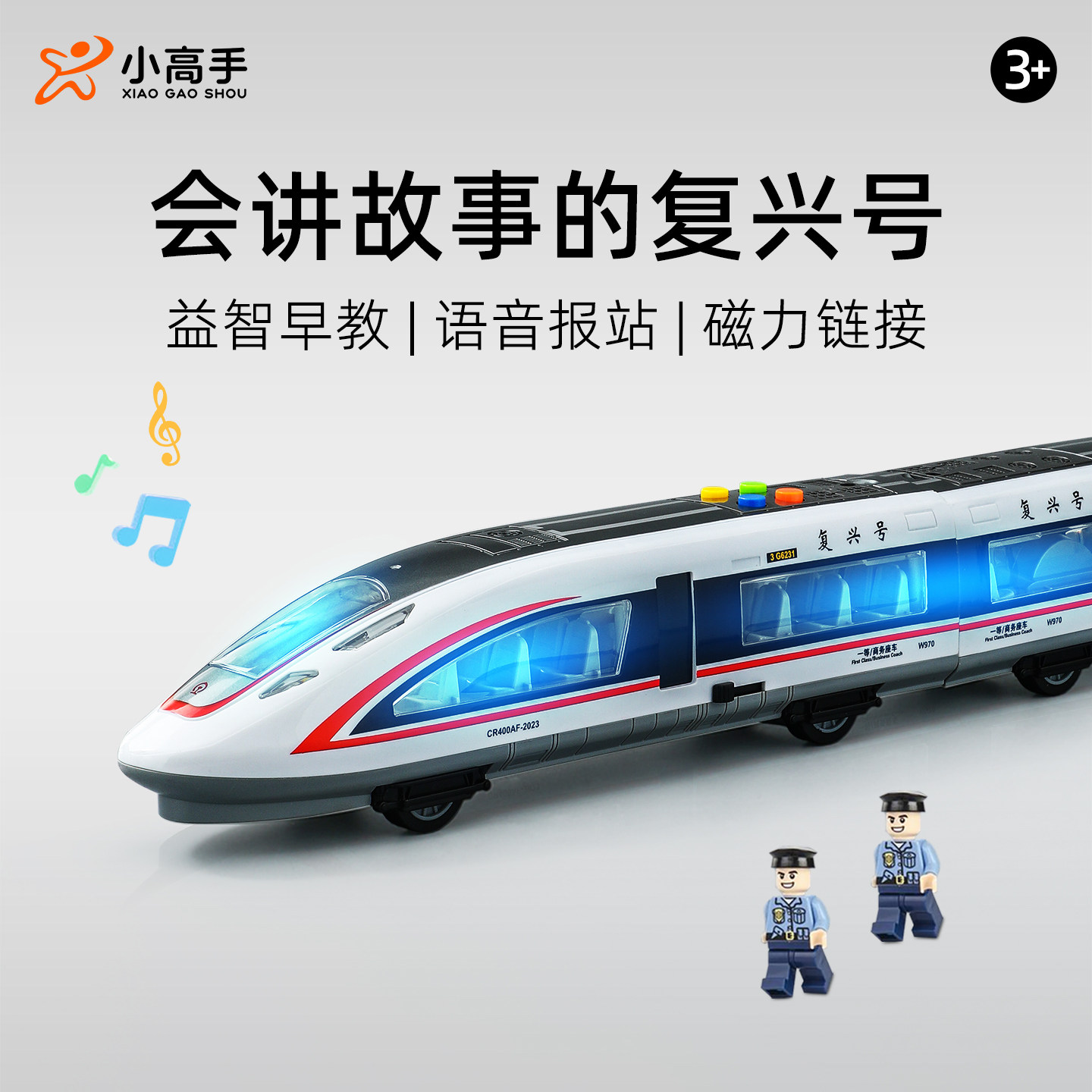 大号电动高铁玩具火车复兴号儿童小男孩3到6岁宝宝动车和谐号列车,玩具/童车/益智/积木/模型,惯性/回力/滑行玩具,淘宝优惠券,粉丝福利购,淘宝优惠卷
