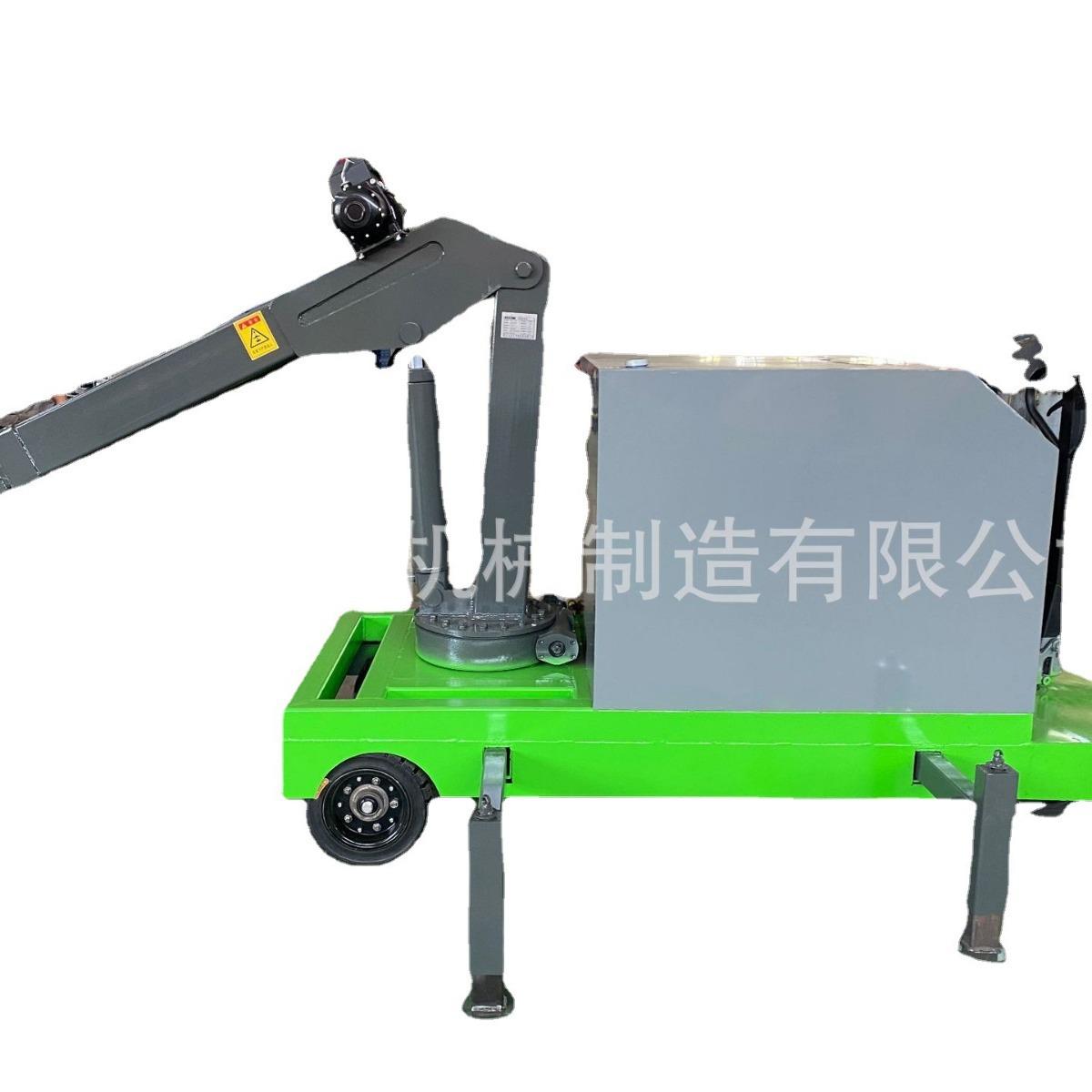 模具吊装小吊车众升厂家车间用移动液压吊臂电动吊机移动单臂吊