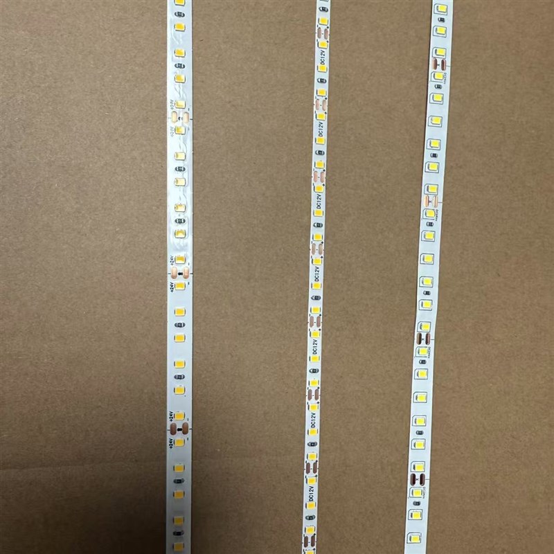 led窄灯带12v/24V高亮2835色温2000K2700K3500K4500K5000K板宽5mm