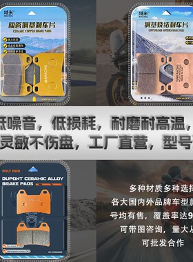 无极U煞车片 隆鑫无极 L 改装升级前后碟煞皮制动