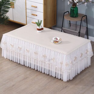 防水防油防烫茶几电视柜皮革桌布防尘罩长方形餐全包桌布盖巾