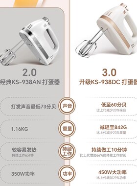 祈和电动打蛋器小型手持奶油搅拌烘培打发器新款9