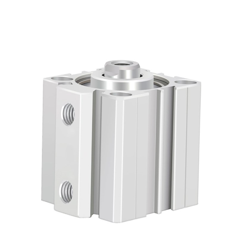 薄型小型气动气缸ACQ32X5X10X15X20XX30X35XXX75XX100S-B