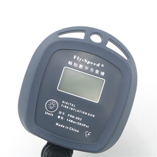 新款风速液晶数显气压表汽车轮胎胎压表加气表枪胎压计带背光灯