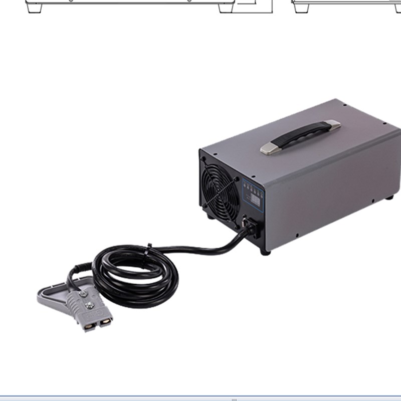 电动堆高机锂电池充电机V2V8V智能充电器洗地扫地机观光巡逻车