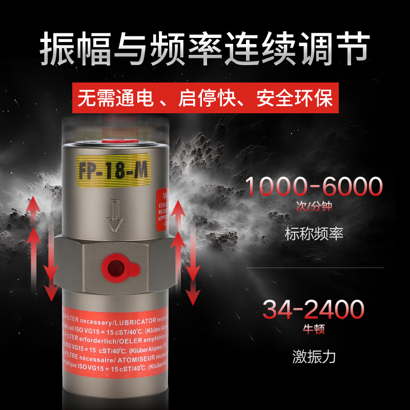气动振动器FP-12/18//32//60-M下料仓工业震荡器活塞式敲击锤