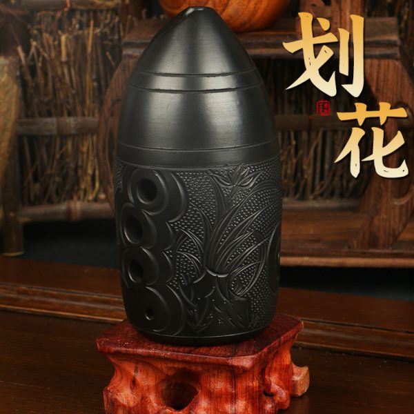七星塤 十孔雙腔塤 筆筒珍珠地 初學(xué)者成人入門塤 演奏民族樂(lè)器塤