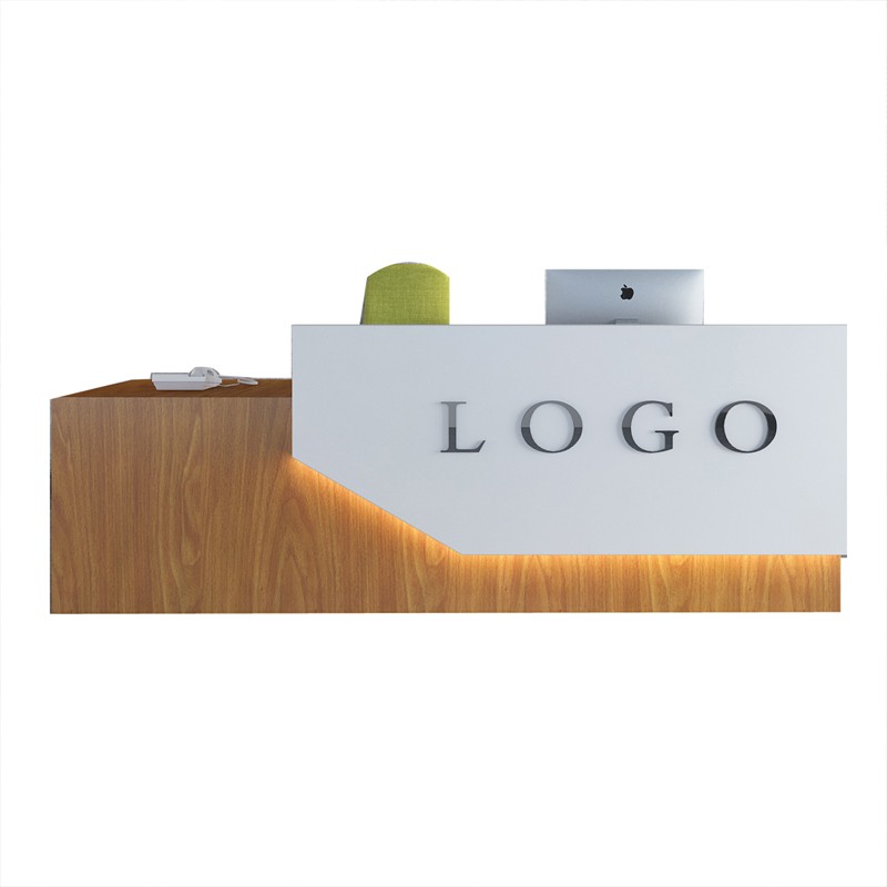 美容院前台办公桌迎宾台咨询吧台收银台公司前台服务台接待台