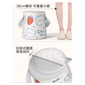 儿童泡脚桶宝宝过小腿小号带盖便携保温足浴深桶省水足浴袋