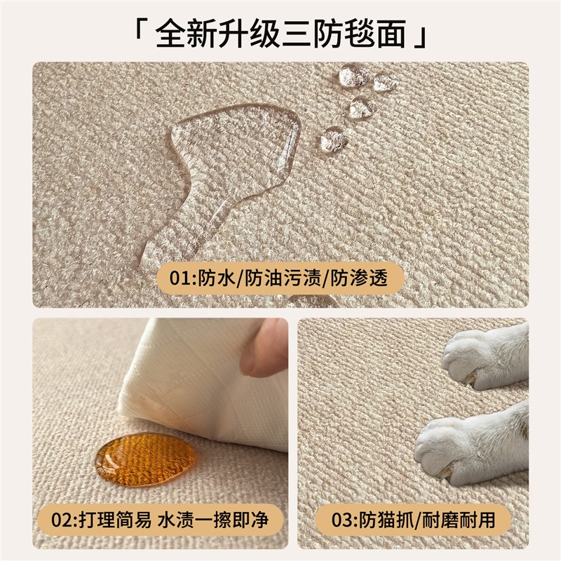 法式覆古圆形地毯级感客厅沙发茶几毯电脑转椅书房卧室床边地垫