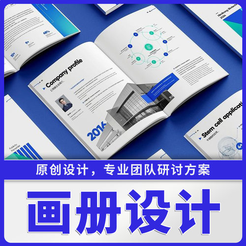 画册设计 企业宣传册设计产品手册设计企业画册设计高端大气