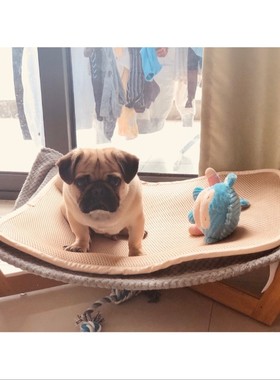 夏天狗垫子大型犬3D透气水洗狗笼垫耐咬金毛泰迪宠物垫四季凉席垫