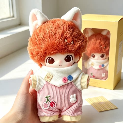 原创适合泡泡玛特DIMOO皮克斯小熊猫美美草莓熊diy替换娃衣服套装