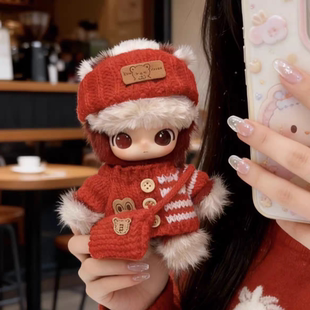 泡泡玛特马力全开DIMOO通关马10cm娃衣搪胶拉布布毛绒公仔diy衣服