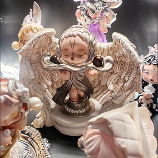 泡泡玛特sp餐桌系列盲盒手办展示底座刀架的次序diy造景翅膀道具