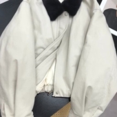 巴恩风高级感复古毛领外套气质加厚保暖工装 2025冬季 新款 派克服女