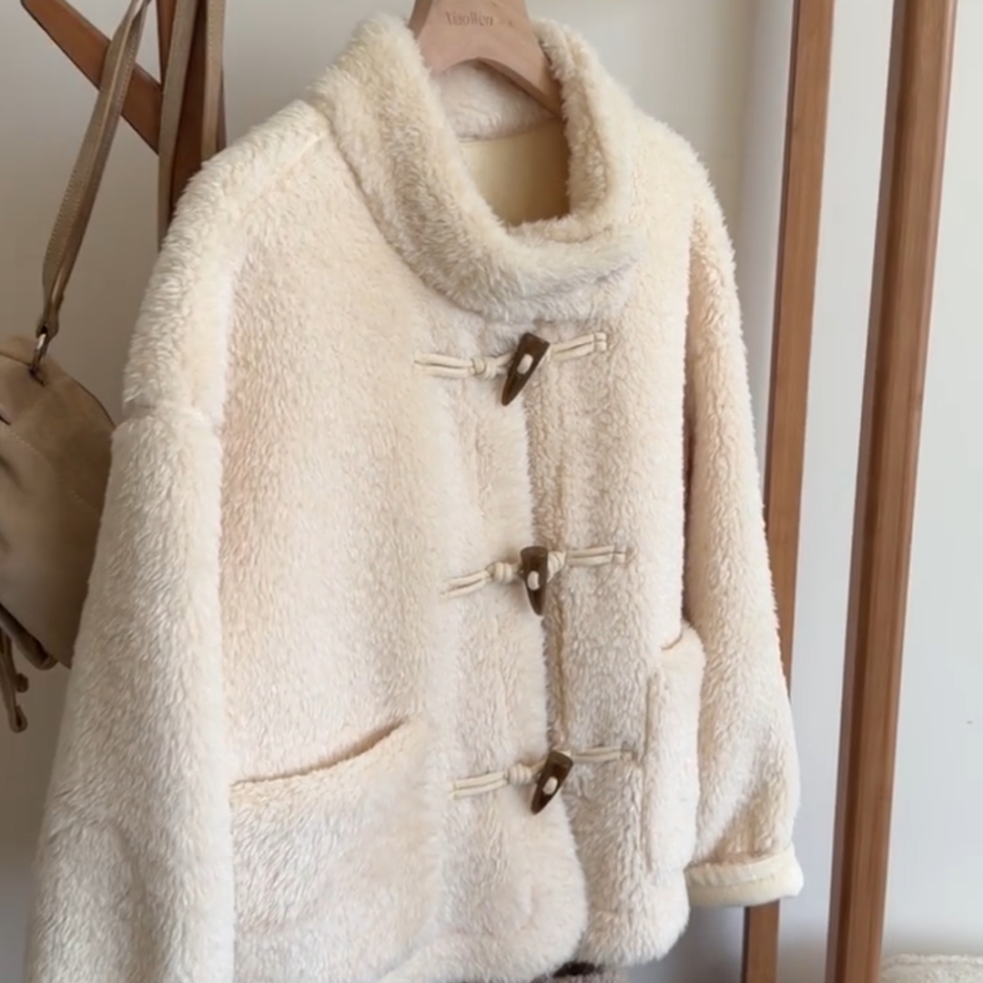 2025冬季高级感小香风毛毛外套女