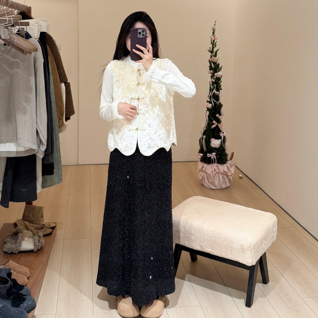 黑色亮闪闪高腰半身裙女2026春季新款爆款超火垂坠感a字大摆伞裙,女装/女士精品,大码半身裙,淘宝优惠券,粉丝福利购,淘宝优惠卷