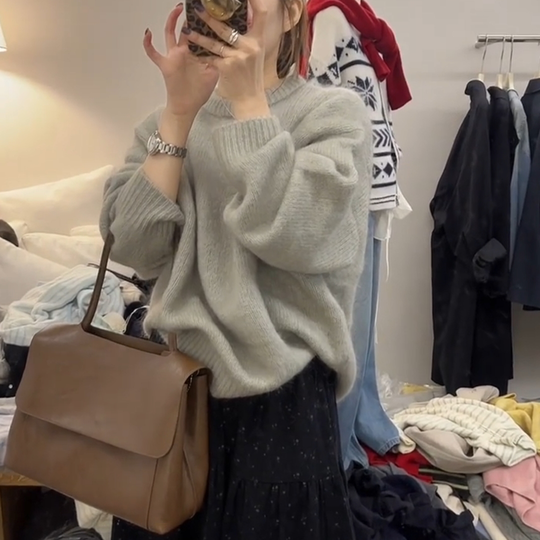 基础经典软糯舒适小个子针织毛衣