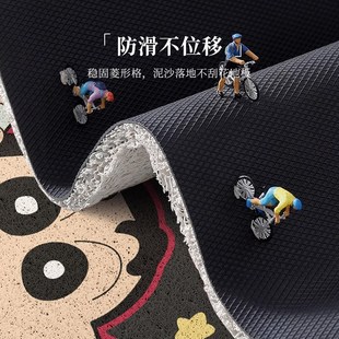 门口可裁剪家用地毯防滑门外脚垫玄关门垫 入户门丝圈地垫2025新款