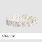 Chumee 猫咪梦幻星星水钻项圈宠物珍珠项链德文马尔济斯小体型