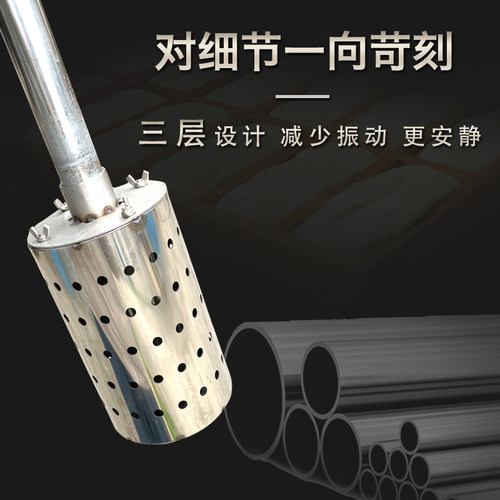 不锈钢蒸汽消声器圆头三层蒸气消音器蒸汽机锅炉煮浆酿酒蒸汽头