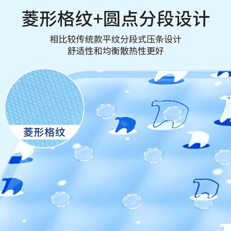 狗狗冰垫宠物夏季降温猫咪睡觉用耐抓耐咬防水大型犬凉席睡垫尿垫图片