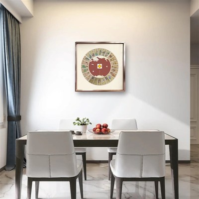 《四季邮福》二十四节气邮票 四季平安 挂墙装饰相框邮票