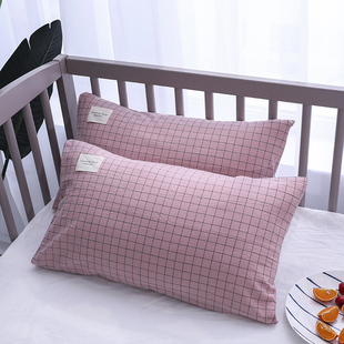 枕套全棉一对装 48x74cm纯棉枕头套40x60儿童学生枕芯套小号30x50