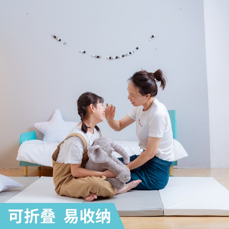 宝宝加厚4厘米婴幼儿童爬行垫防摔折叠客厅家用无味游戏地垫