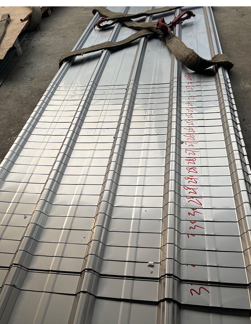 2瓦板厂房屋顶农村搭棚材料遮雨棚阳光轻钢结构彩钢瓦