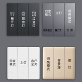 定制关标识工厂设备标签酒店公司办公室夜光关