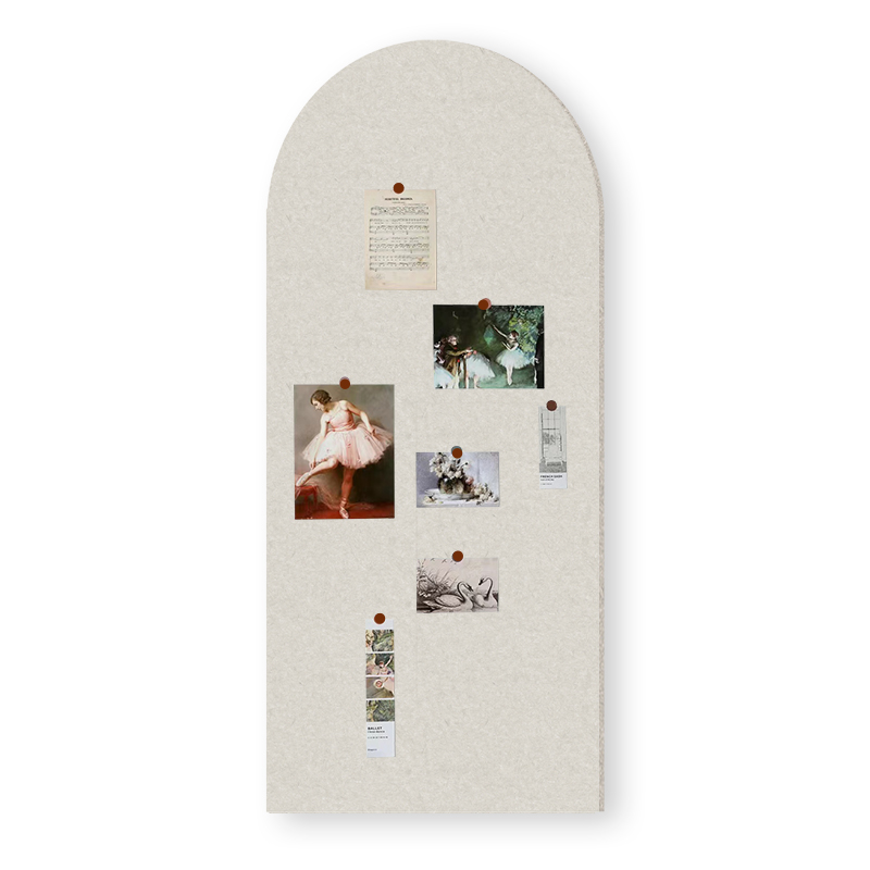 毛毡板墙贴软木板照片墙告示板题墙in留言板挂墙桌面便利贴板自粘