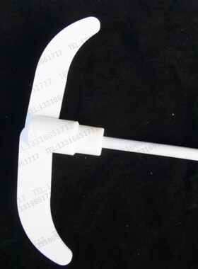 80cm 800mmF4搅拌棒 聚四氟乙烯搅拌桨 铁氟龙搅拌叶PTPE 加固型
