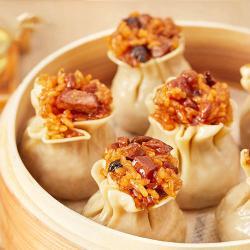 【宠粉】乔家栅三丁糯米烧麦3袋装烧卖速冻早点早餐半成品组合